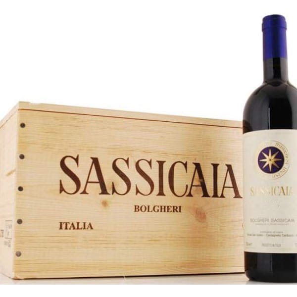 Sassicaia Bolgheri DOC 2017 6 bottiglie in Cassa Legno originale  Tenuta San Guido