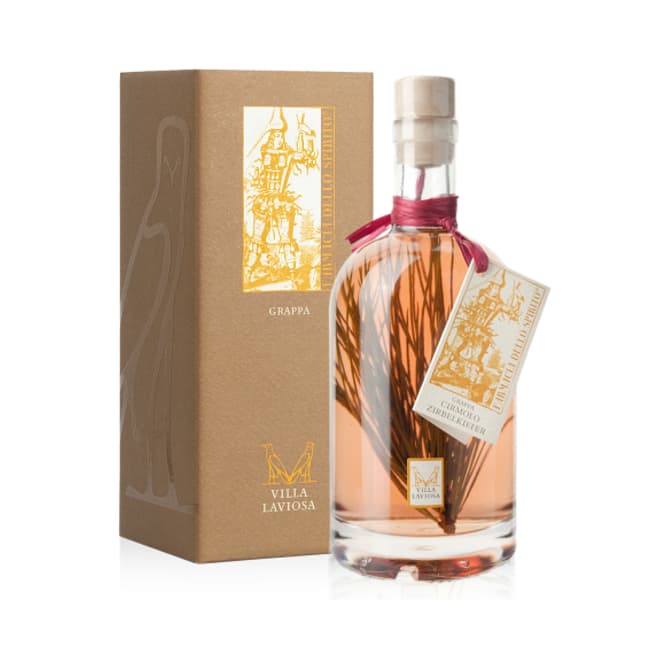Grappa al Cirmolo Astucciata  Villa Laviosa