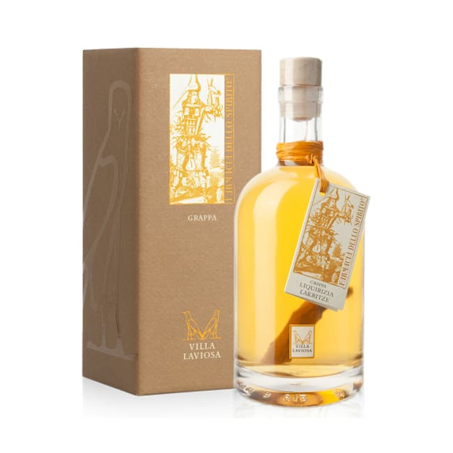 Grappa alla Liquirizia Astucciata  Villa Laviosa
