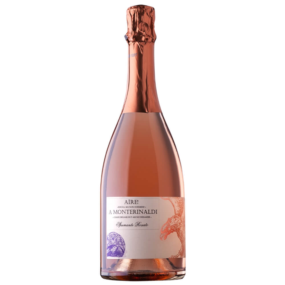 Aire Spumante Ros Brut Sangiovese - Castello Monterinaldi