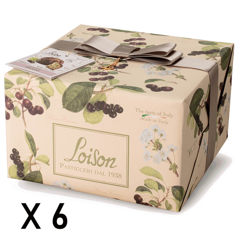Panettone Amarena 6pz x 0,5 kg - Loison