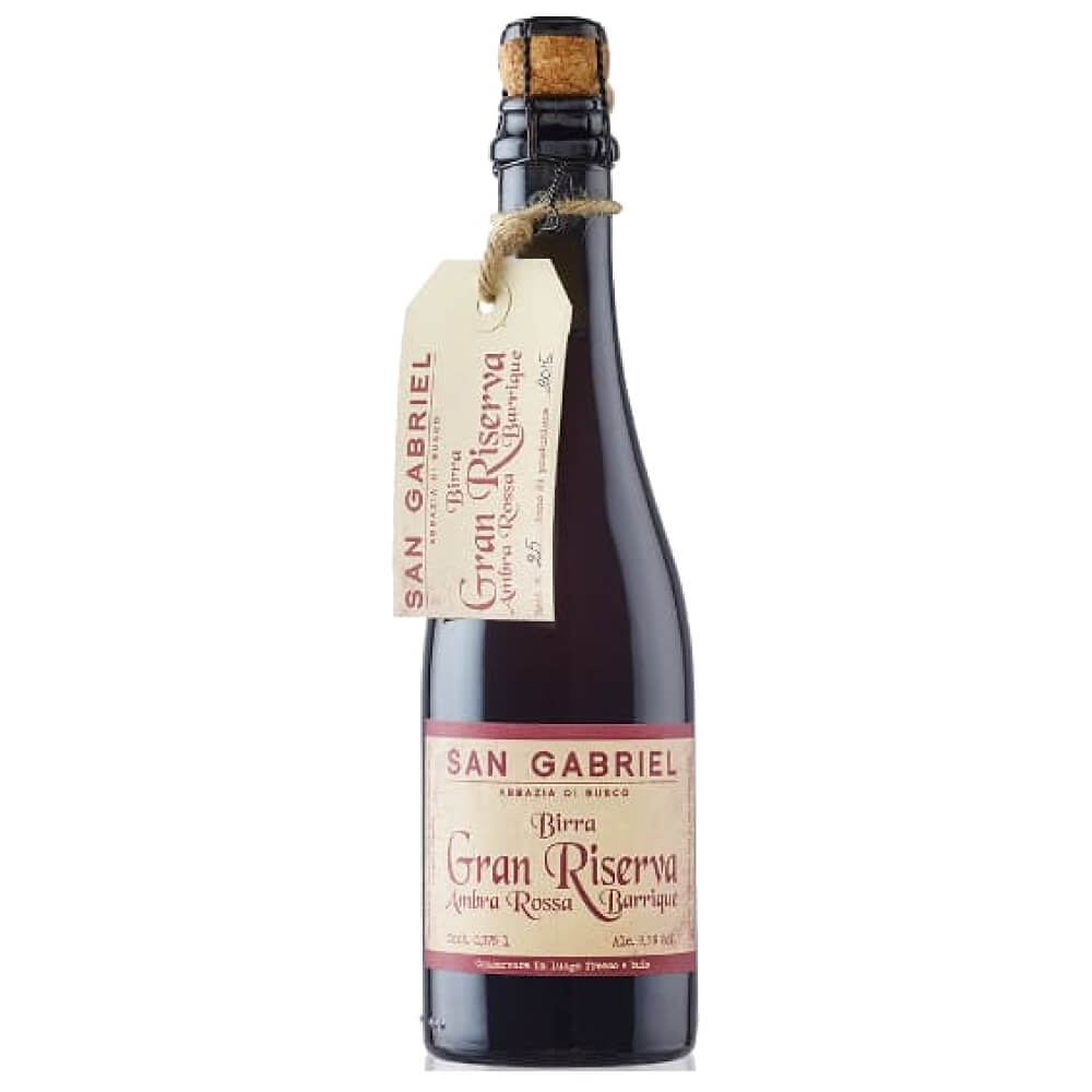 Birra artigianale Gran Riserva Barrique Ambra Rossa 0,375 lt San Gabriel