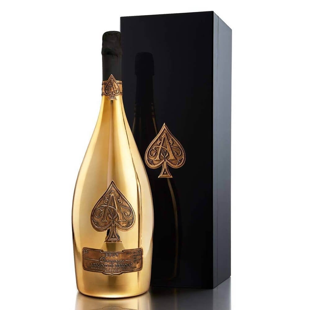 Champagne Brut Gold JEROBOAM 3,0 lt Astucciato  Armand de Brignac