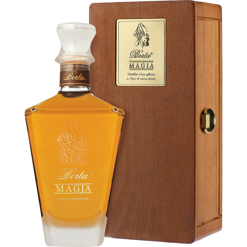 Magia Acquavite d'Uva Cassa Legno 2013  Berta