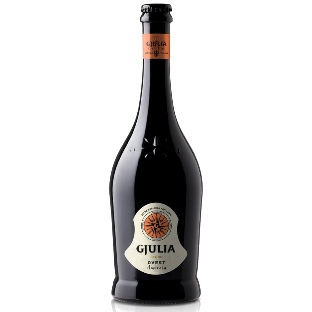 Birra Ovest Ambrata 75 cl  Birra Gjulia
