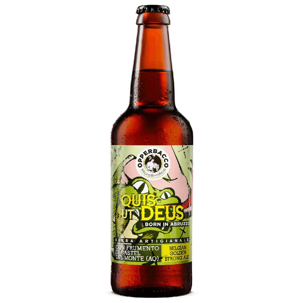 Birra Bionda Quis ut Deus Belgian Strong Ale 0,33 lt  Opperbacco