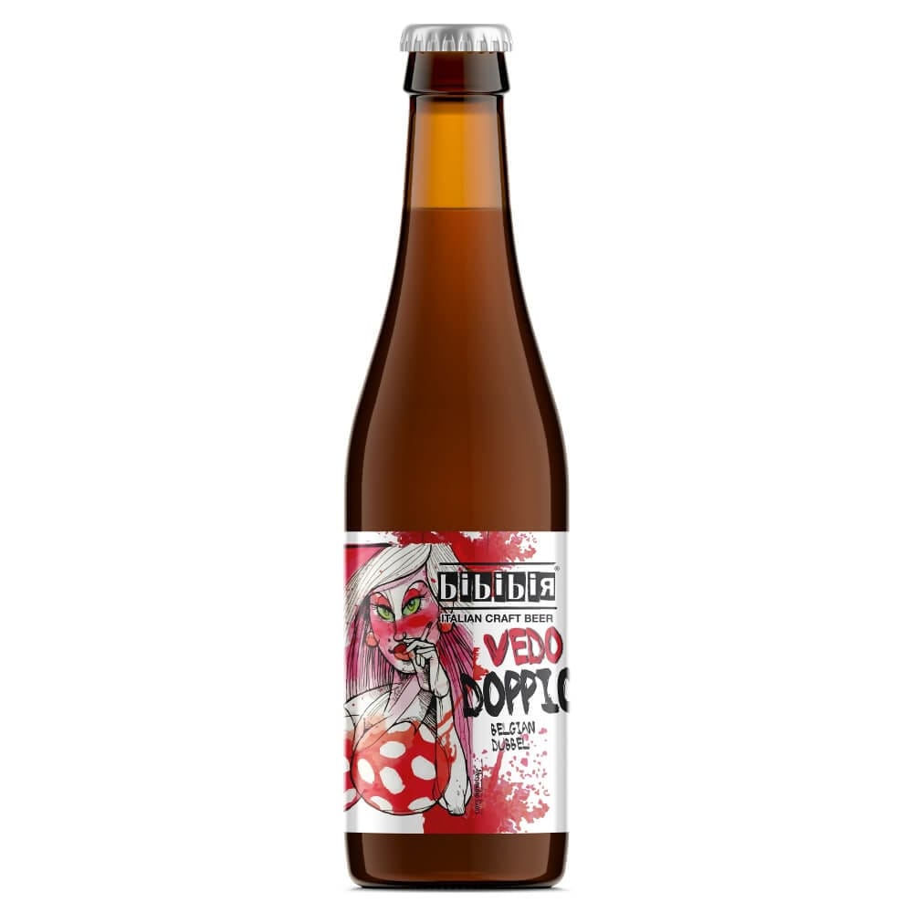 Birra Rossa Vedo Doppio Dubbel 0,75 lt  Bibibir