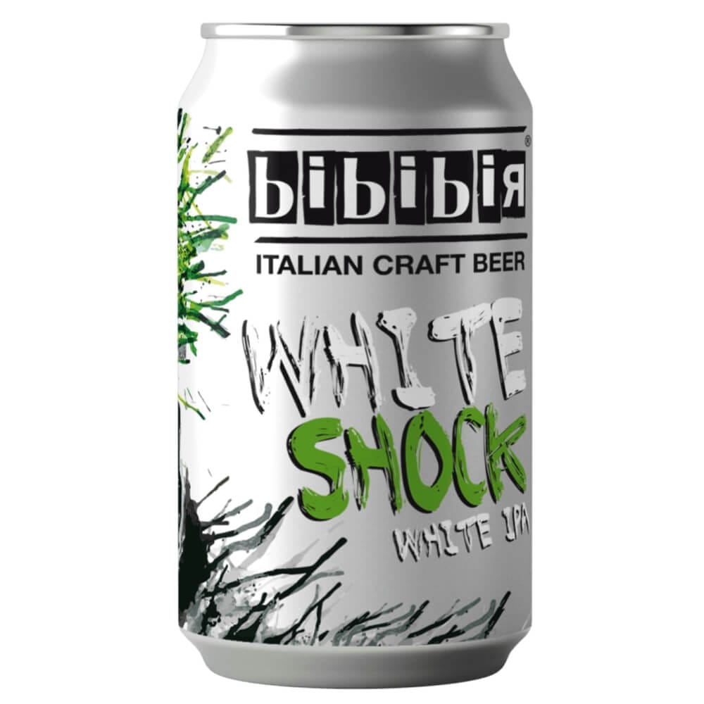 Birra Bionda White Shock Lattina 0,33 lt  Bibibir