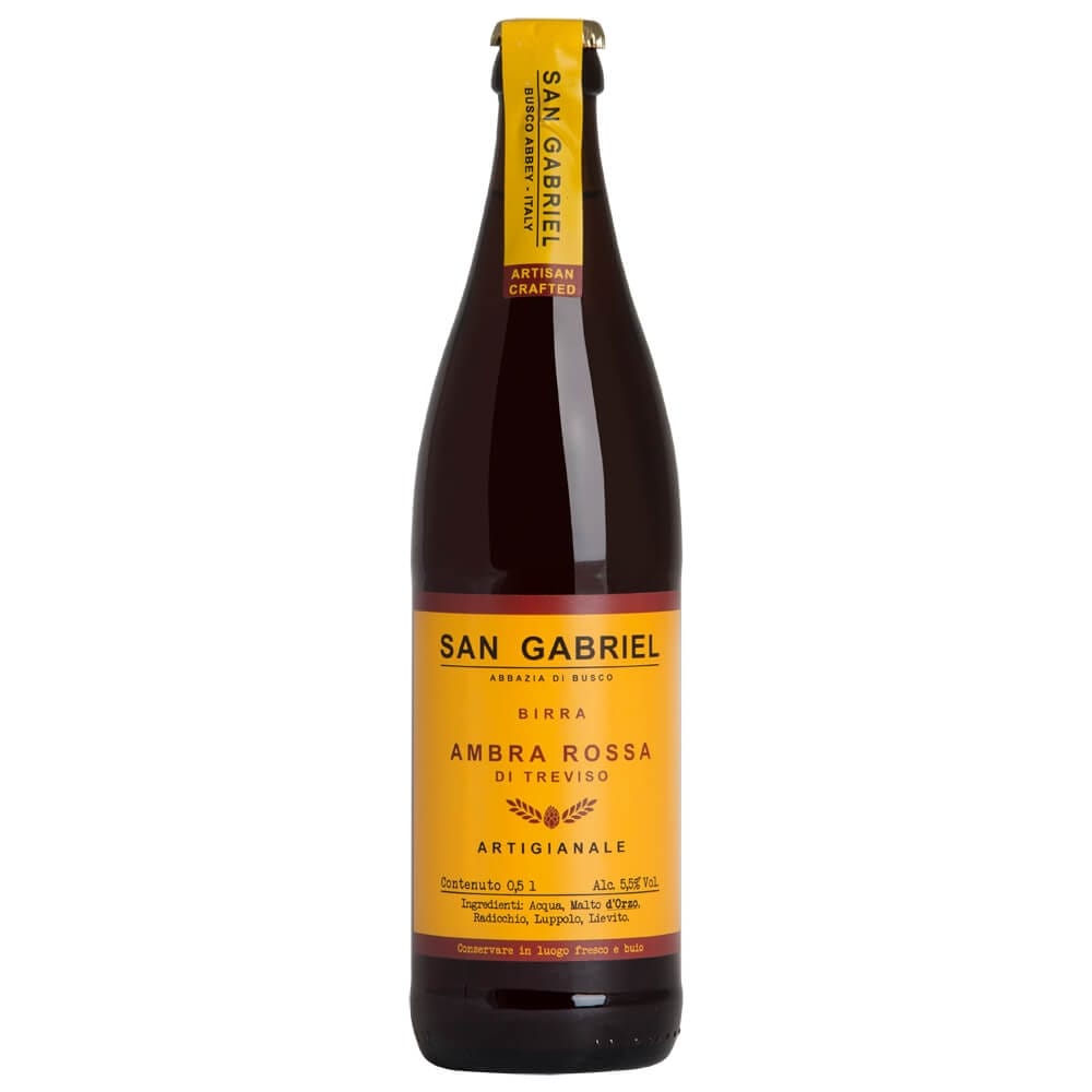 Birra artigianale Ambra Rossa di Treviso 0,5 lt  San Gabriel