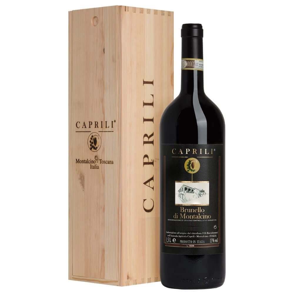 Brunello di Montalcino DOCG MAGNUM 1,5 lt Astucciato 2015  Caprili