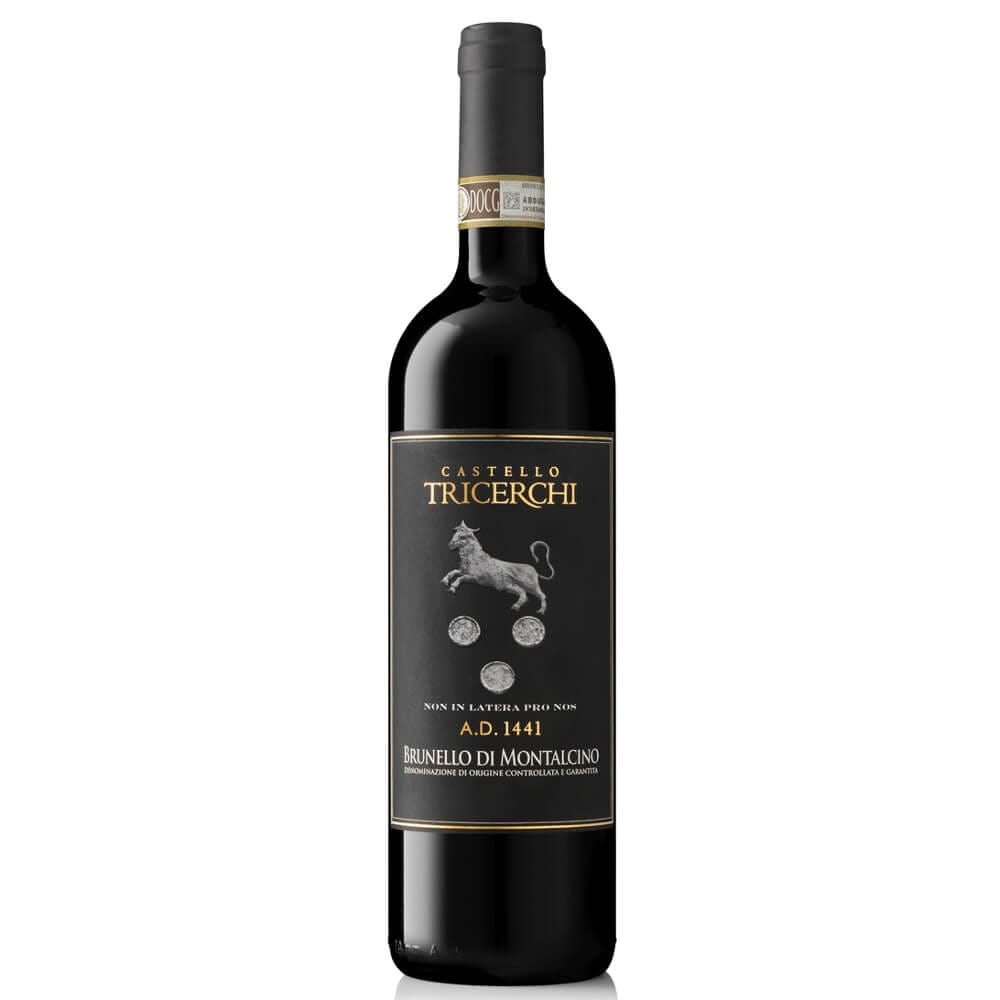Brunello di Montalcino A.D. 1441 DOCG MAGNUM 1,5 lt Cassa Legno 2016  Castello Tricerchi