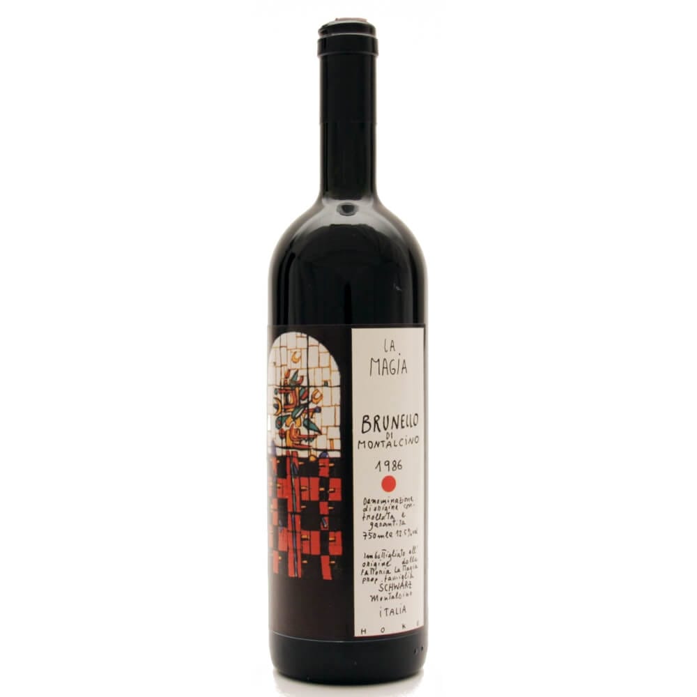 Brunello di Montalcino DOCG Etichetta Hoke 1986  La Magia
