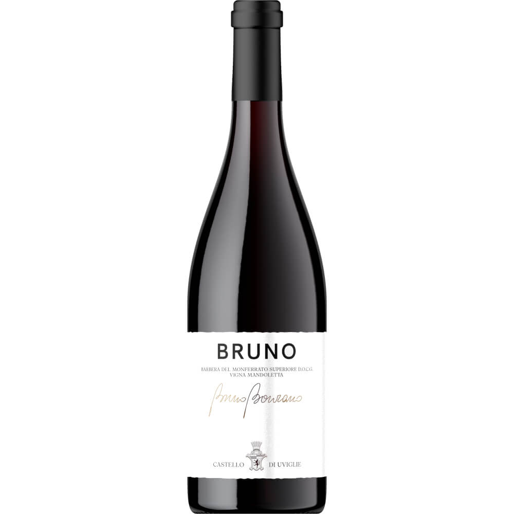 Bruno Bonzano Barbera del Monferrato Superiore DOCG Fermo 2020  Castello di Uviglie