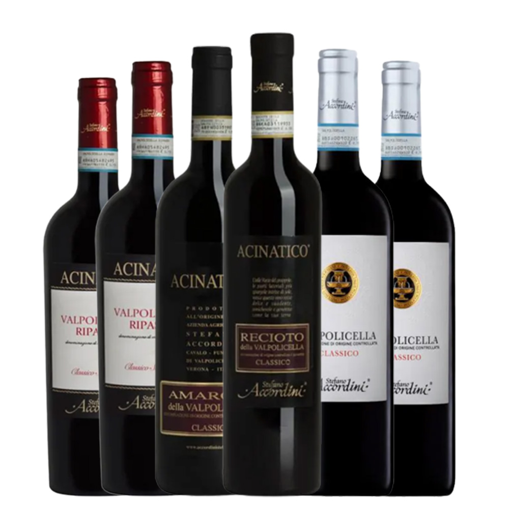 Degustazione 6 bt Valpolicella - Accordini Stefano