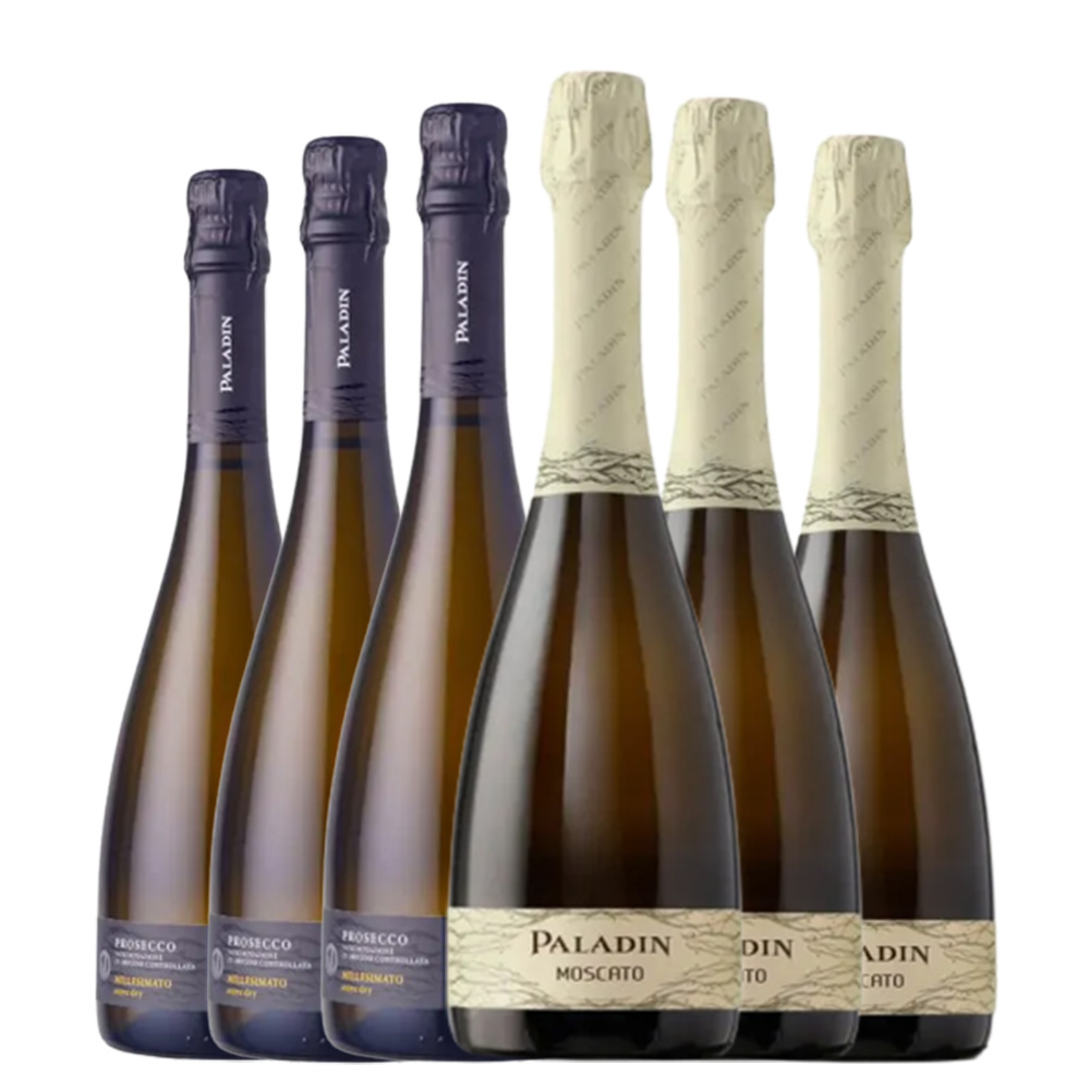 Degustazione 6 bt Bollicine Veneto - Paladin