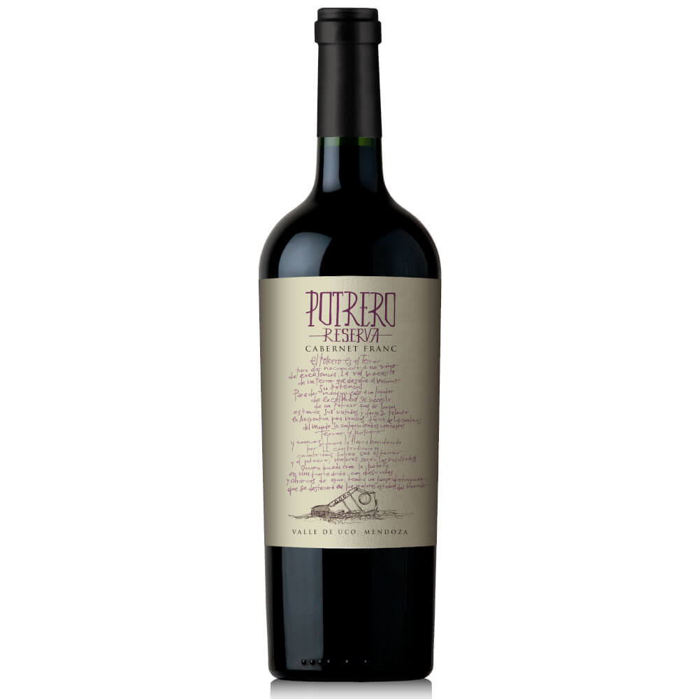 Potrero Reserva Cabernet Franc Mendoza 2021  Vinos de Potrero