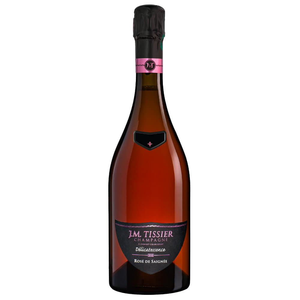 Champagne Brut Ros de Saigne Delicatessence  Tissier