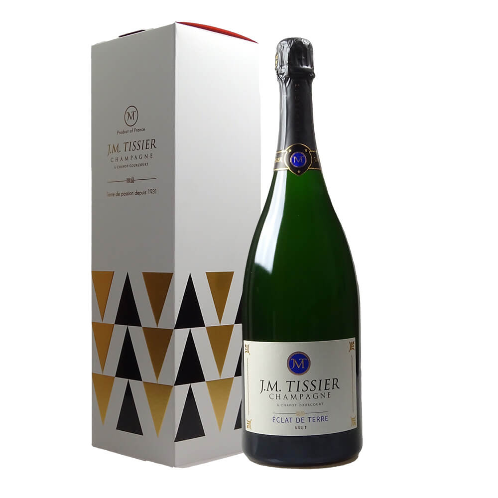 Champagne Brut Eclat de Terroir MAGNUM 1,5 lt Astucciato  Tissier