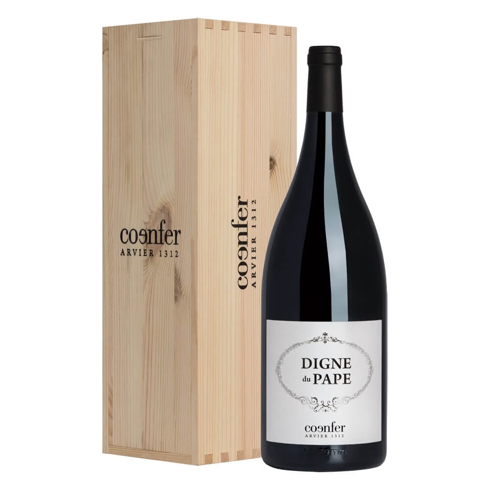 Digne du Pape Valle d'Aosta DOC MAGNUM 1,5 lt Cassa Legno 2019 - Coenfer