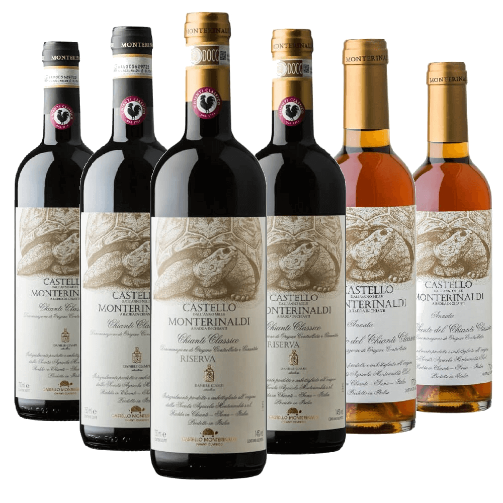 Degustazione 6 bt Chianti - Castello Monterinaldi