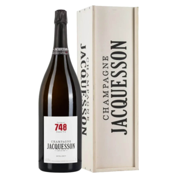 Champagne Extra Brut Cuvèe 748 JEROBOAM 3,0 lt Cassa Legno - Jacquesson