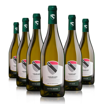 Degustazione 6 bt Bianchi Valle d'Aosta - Cave des Onze Communes