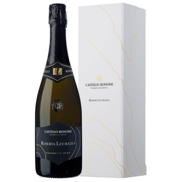 Franciacorta Extra Brut Cuvèe Lucrezia Etichetta Nera Astucciato 2011 - Castello Bonomi