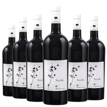Confezione 6 bt Novello Negroamaro Salento IGT 2024 - Menhir Marangelli