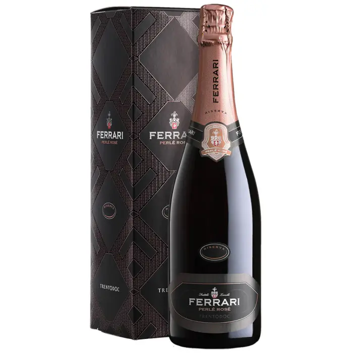 FERRARI PERLÉ ROSÉ RISERVA 2016 箱付き Ferrari Perlè Rosè Riserva Trento DOC Astucciato - Ferrari