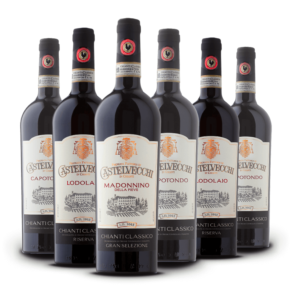 Degustazione 6 bt Chianti - Castelvecchi