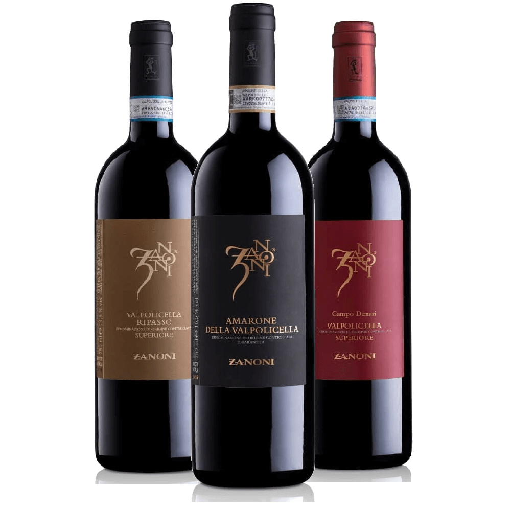 Degustazione 3 bt valpolicella - Zanoni Pietro