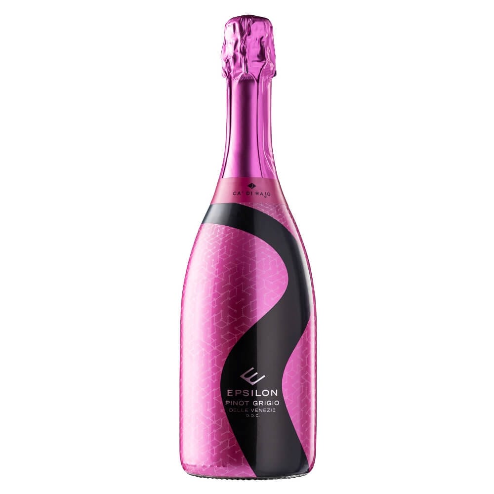 Epsilon Wine Pinot Grigio Ros Spumante Extra Dry - C di Rajo