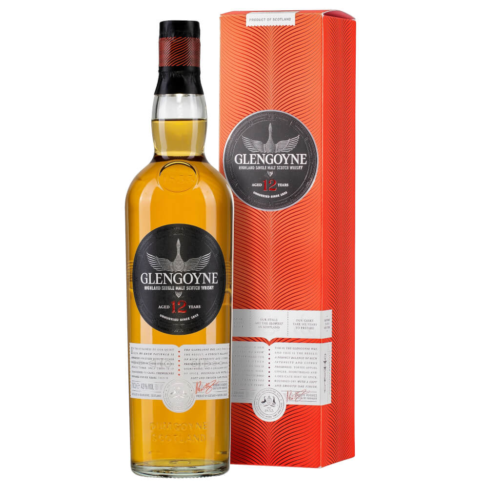Whisky Highland Single Malt 12 anni Astucciato  Glengoyne