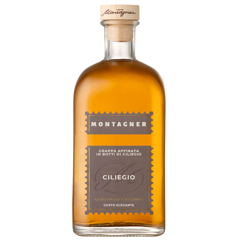 Grappa affinata in botti di Ciliegio - Montagner