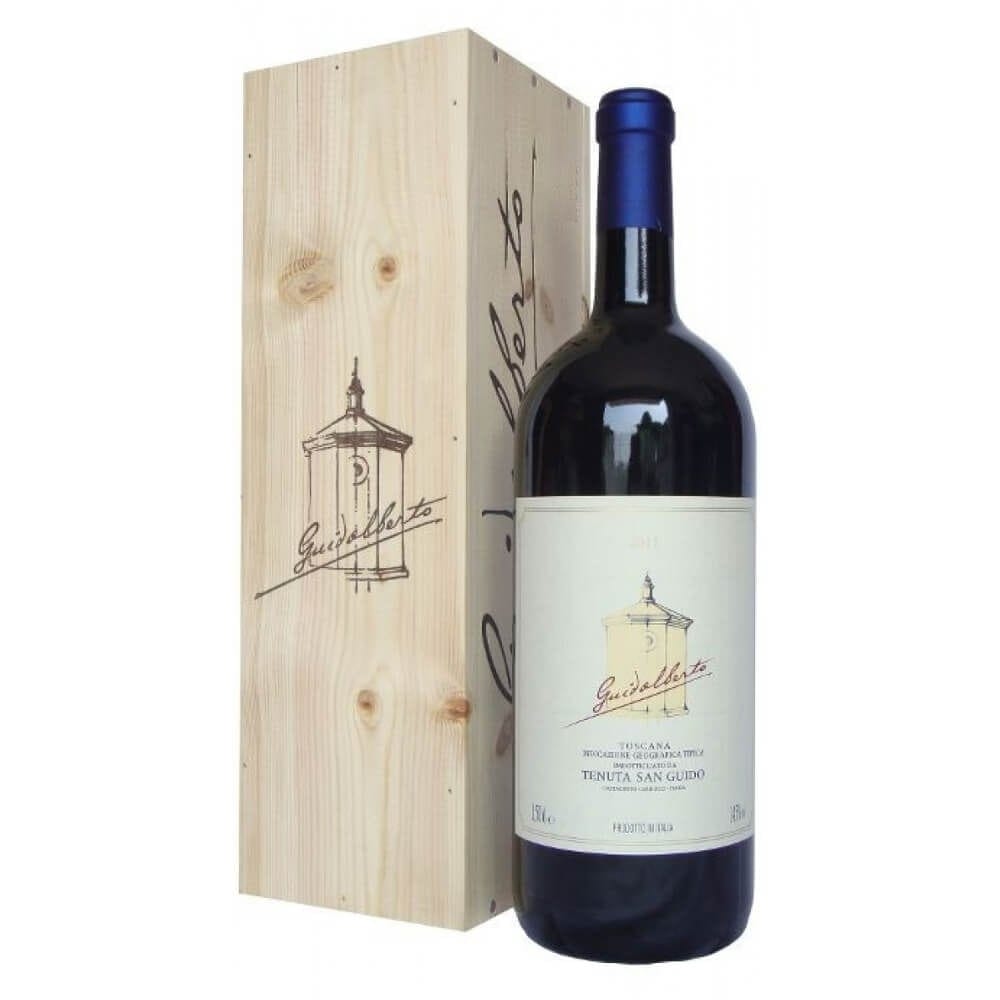 Guidalberto Toscana IGT MAGNUM 1,5 lt Cassa Legno 2023  Tenuta San Guido
