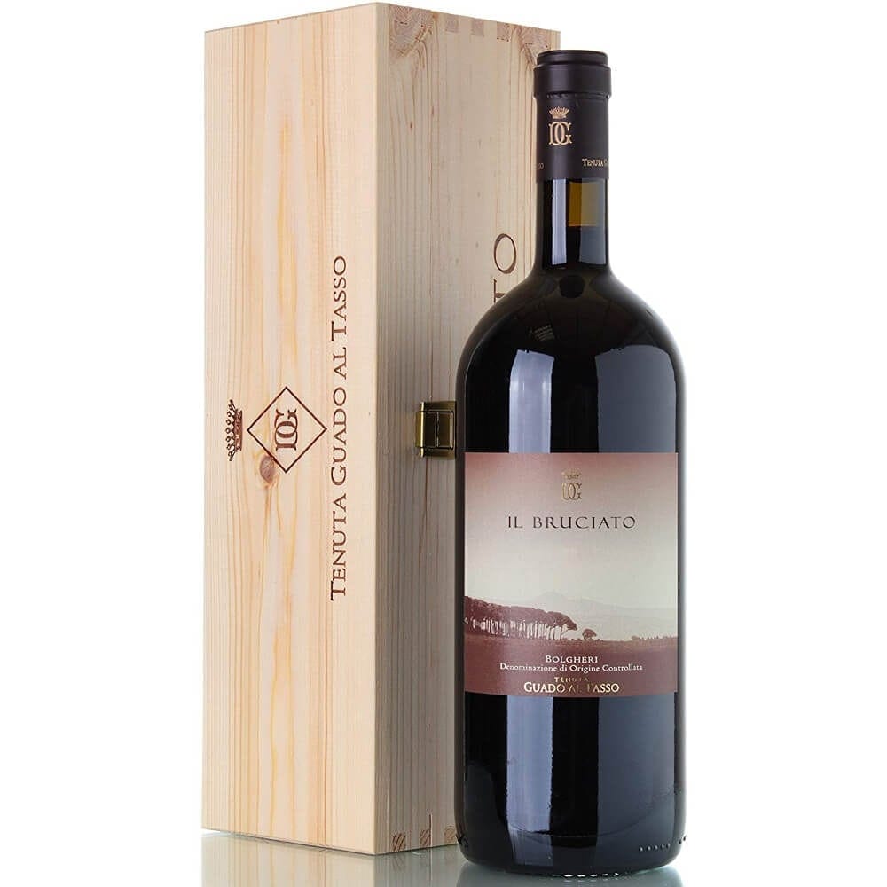 Il Bruciato Bolgheri DOC Superiore DOPPIO MAGNUM 3,0 lt Cassa Legno 2020  Guado al Tasso Antinori
