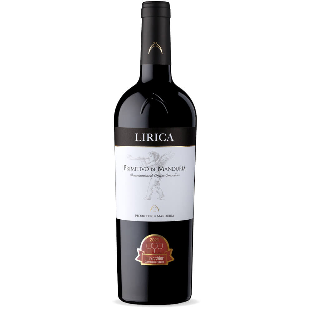 Lirica Primitivo di Manduria DOC 2022  Produttori di Manduria