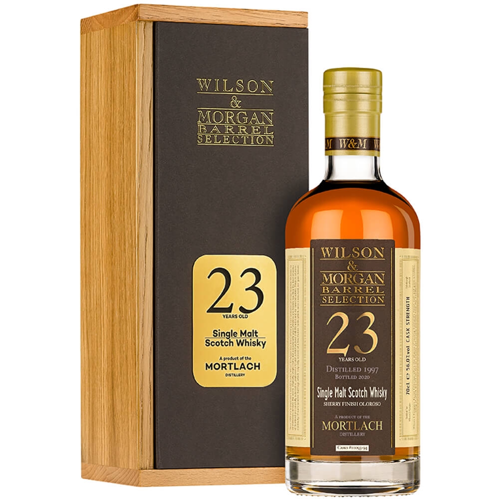Whisky Mortlach 23 anni Sherry Finish Oloroso distillato 1997 imbottigliato 2020 Astucciato - Wilson & Morgan