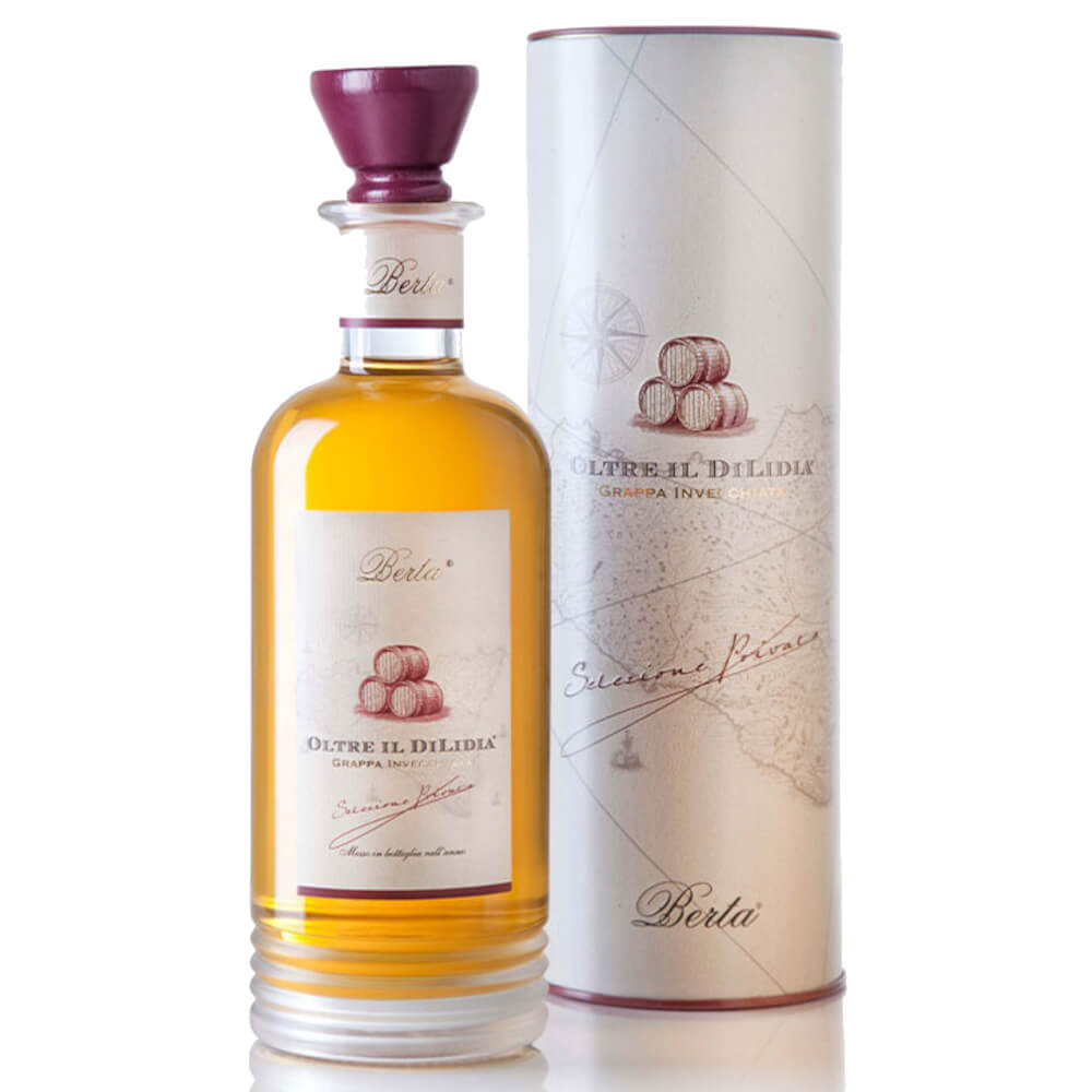 Oltre il Dilidia Grappa Invecchiata 0,7 lt Astucciata  Berta