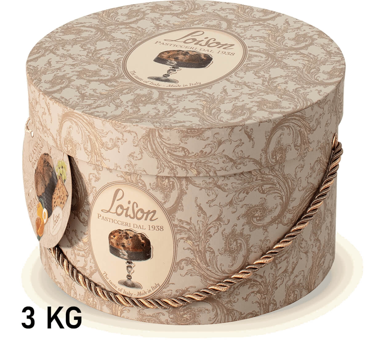 Panettone Classico Tradizionale FORMATO SPECIALE 3 kg - Loison