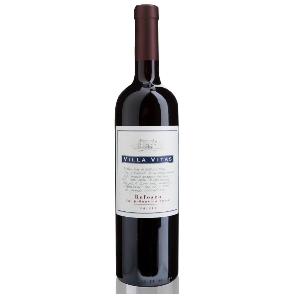 Refosco dal Peduncolo Rosso DOC Friuli  Villa Vitas